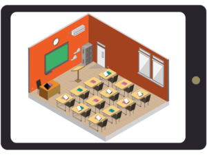 Salle de classe virtuelle