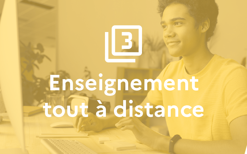 Situation 3 : Enseignement à distance