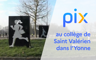 Mise en place de Pix au collège de Saint Valérien dans l’Yonne
