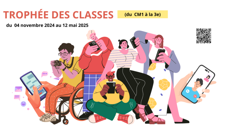 Trophée des classes 2025 : un concours pour promouvoir une culture citoyenne des usages du numérique