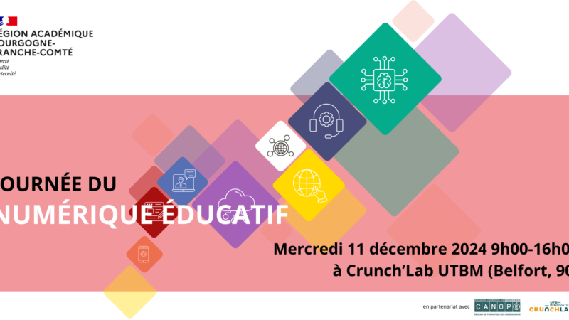 Journée du numérique éducatif – 11 décembre 2024