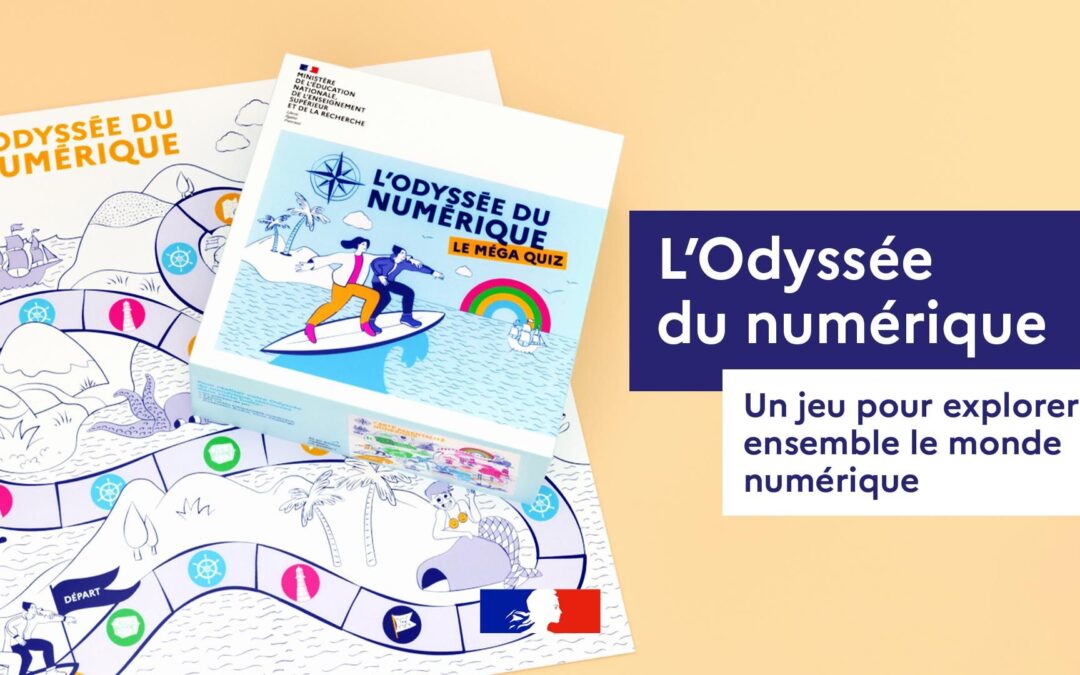 L’Odyssée du numérique : un jeu de cartes édité par le ministère de l’Éducation nationale