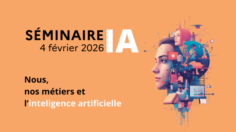 Calendrier de l&rsquo;« avant-Séminaire IA »