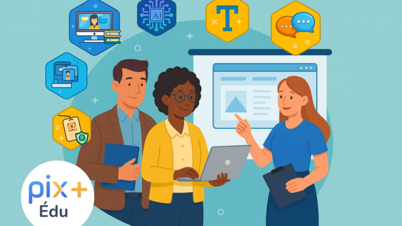 Pix+Edu IA : un parcours apprenant sur l’intelligence artificielle à destination des personnels éducatifs