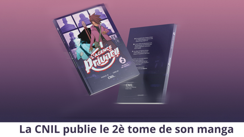 La CNIL publie le tome 2 du manga L’Agence Privacy